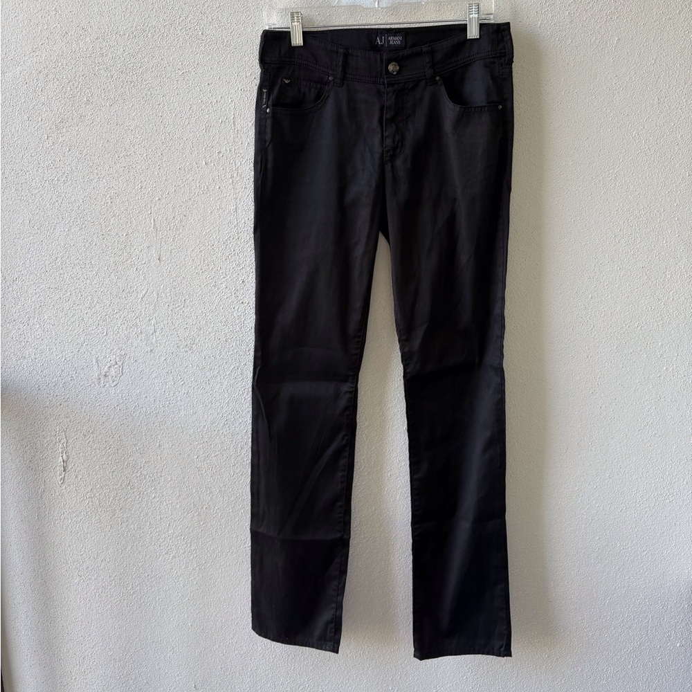 Armani Jeans Black Women Size 28 Pockets Goth‎ Whimsigoth